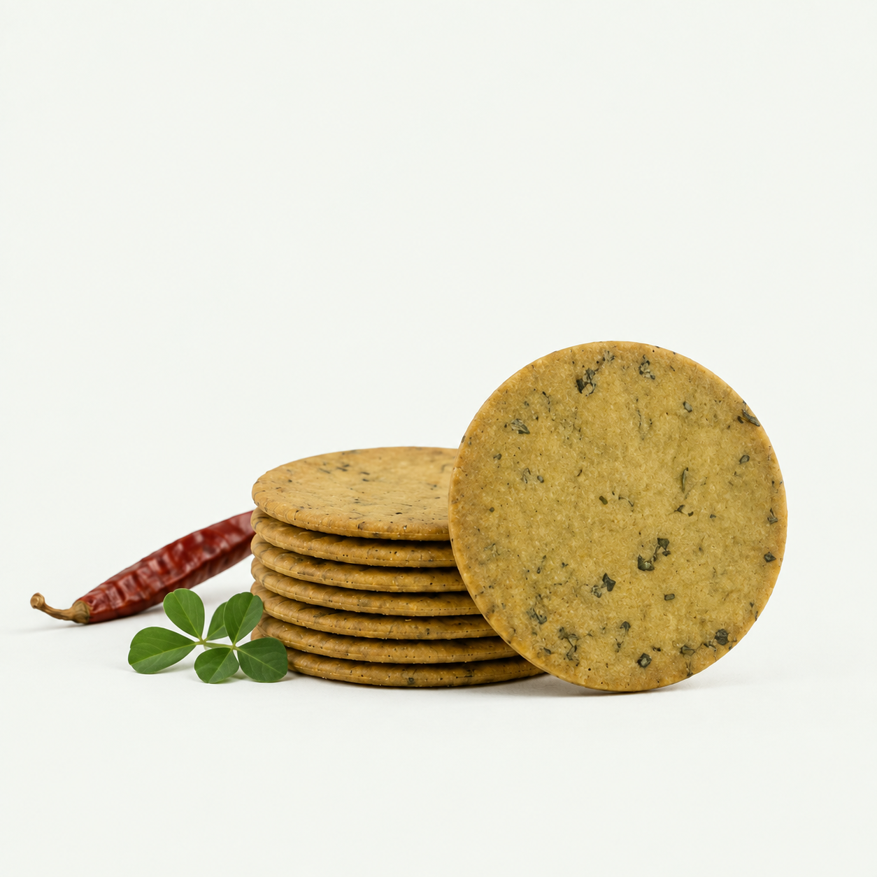 Hot Methi Coin Khakhra